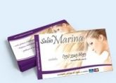 Cartão 250g (4x0) Cores 1000 un. Verniz Total Frente